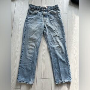 Levi's Women's Straight Fit Blue Jeans